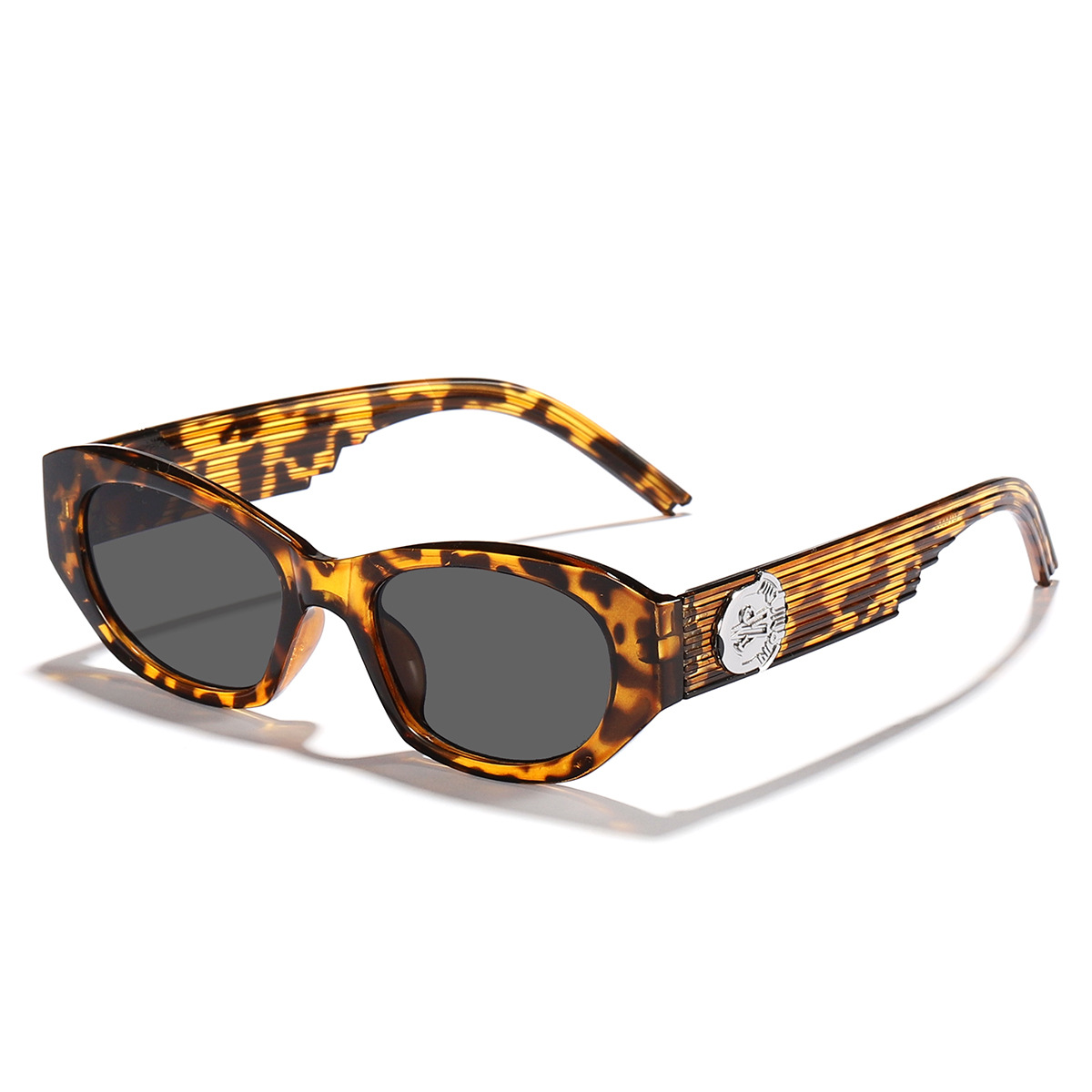 Alta calidad nuevo estilo europeo y americano retro pequeño marco y2g estilo contraste color moda todo-juego gafas de sol