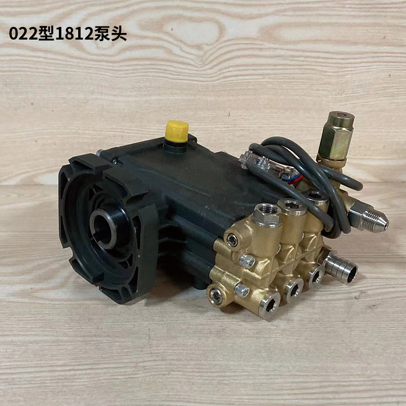 虎啸原装022型1812-24轴自动高压清洗机泵头配件年华雷格美械慕派
