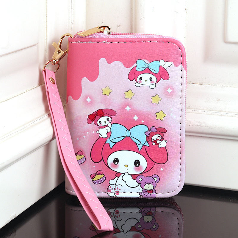 Hellokitty billetera Hello Kitty nuevo monedero con posición de tarjeta