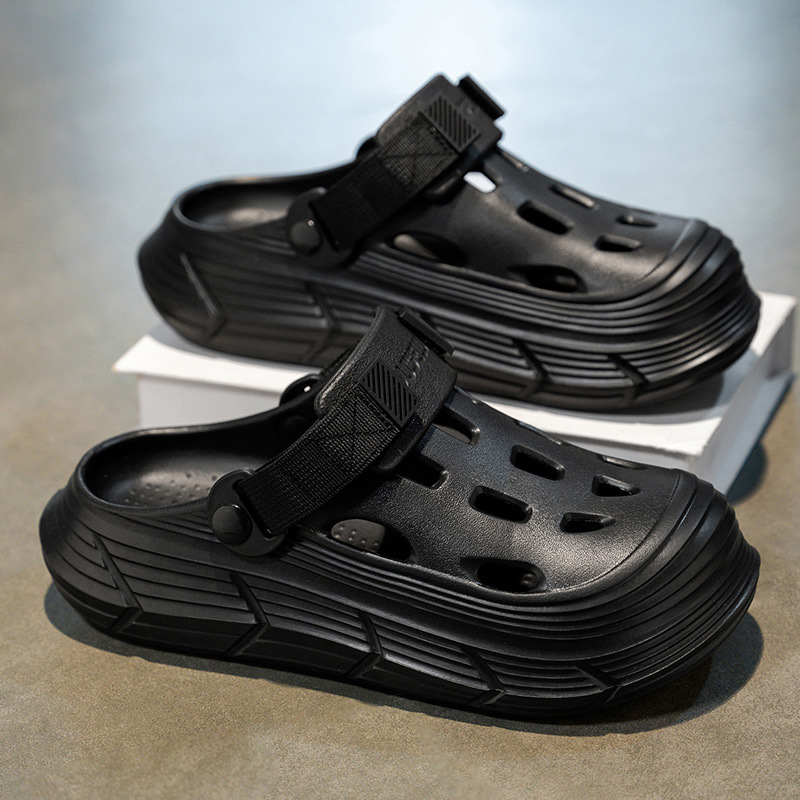 Nuevos zapatos para hombres de verano, zapatos casuales de retroceso, zapatillas de playa antideslizantes para parejas al aire libre.