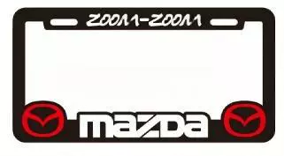 License plate holder/license plate holder, Car American Standard License Plate Frame - mazda