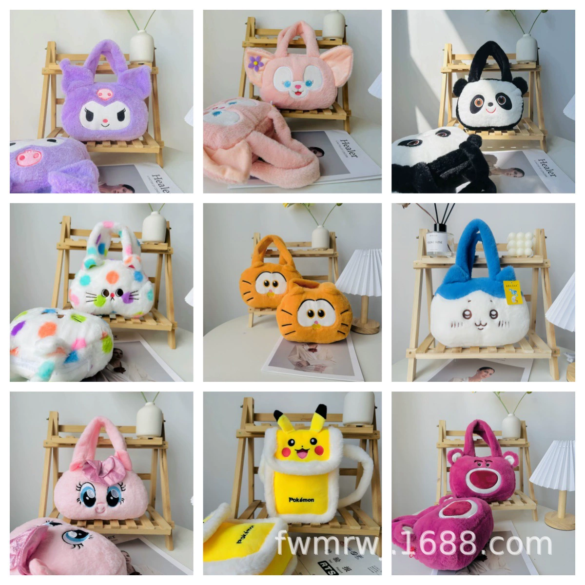 Плюшевая игрушечная сумка Ручная сумка восемь дюймов захватная кукла кошелек для детской куклы мобильный телефон сумка