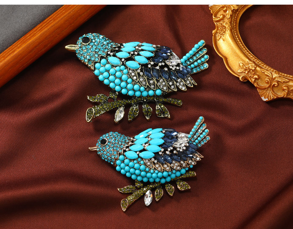 83g Weight Brooches Classification Banquet, Party, Street Occasion Alloy Material Animal Pattern Unisex Gender Retro Style Retro Pin Animal Alloy Unisex Brooches 4