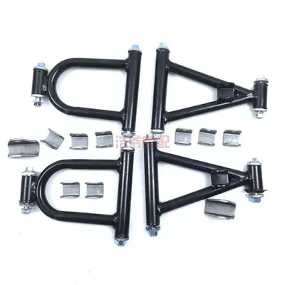 Homemade Four-Wheel Motorcycle, Go-Kart, Atv Modification Accessories, Frame Suspension, Upper and Lower Rocker Arm Frame with Lifting Ears (Motorcycle frame)