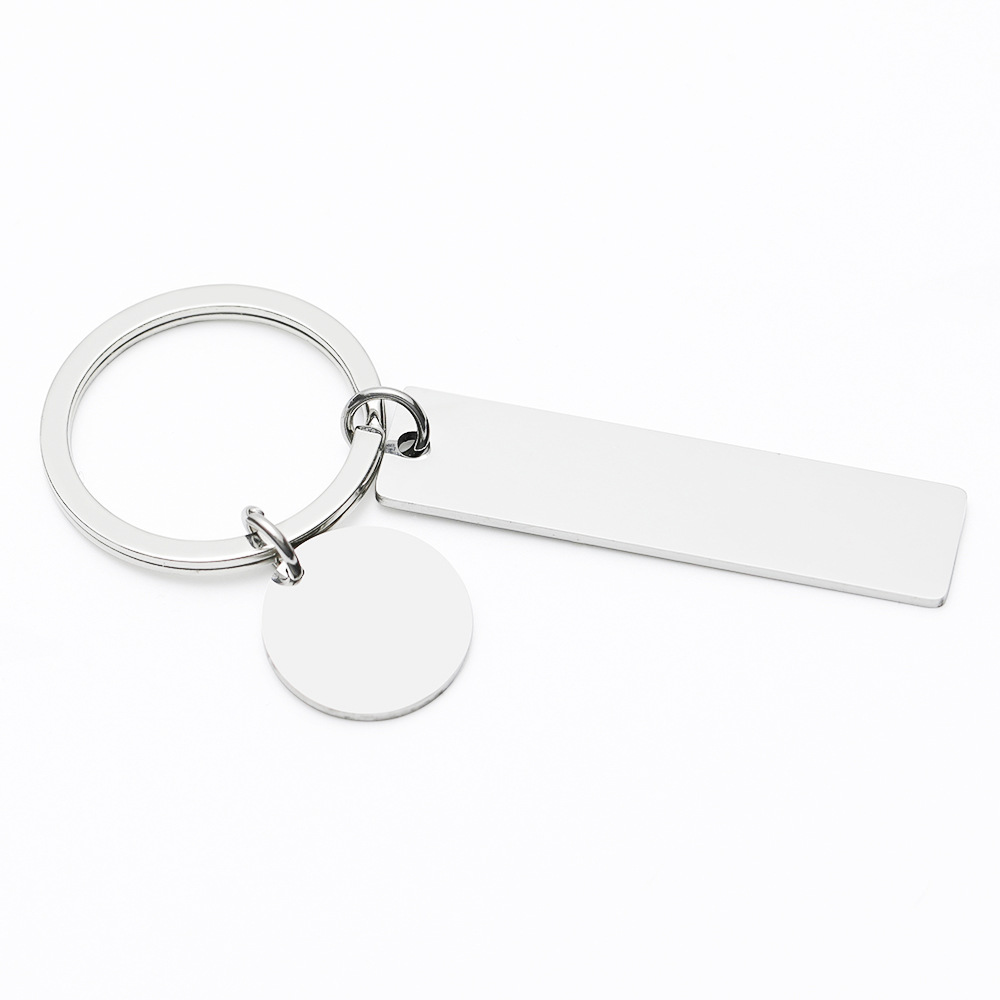 10g Weight Bag Pendant, Keychain Classification 1 Piece Quantity Daily Occasion 201 Stainless Steel Material Solid Color Pattern Unisex Gender Polishing, Plating Design Simple Style Style Simple Style Solid Color 201 Stainless Steel Polishing Plating Unisex Bag Pendant Keychain 8