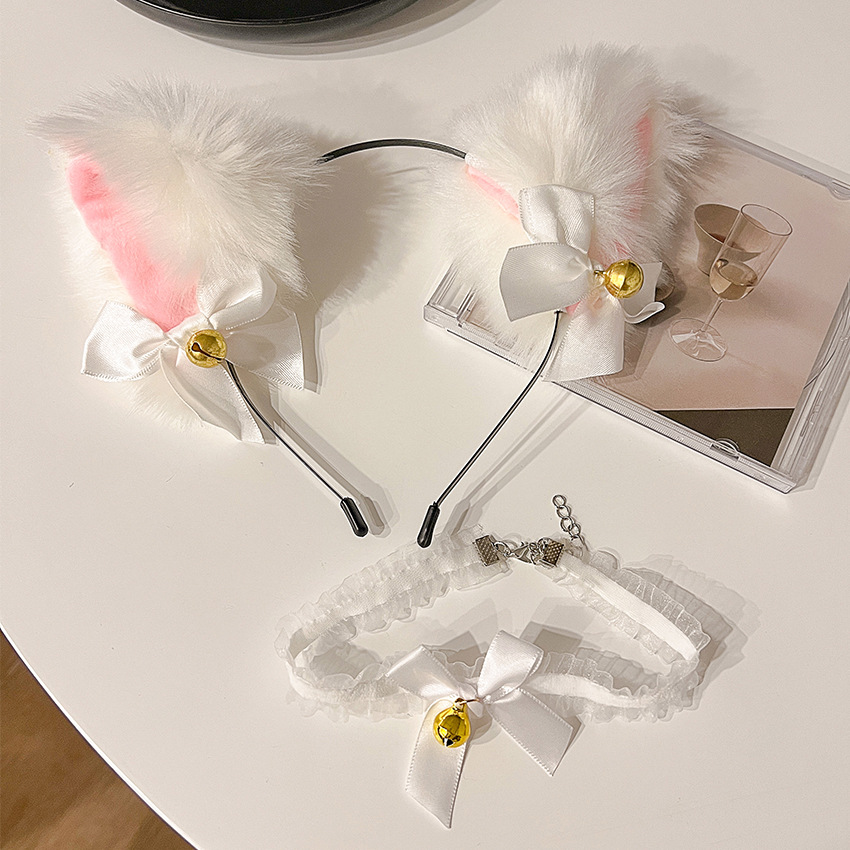 Cat Ears Pattern Cute Cat Ears Cloth Hair Band