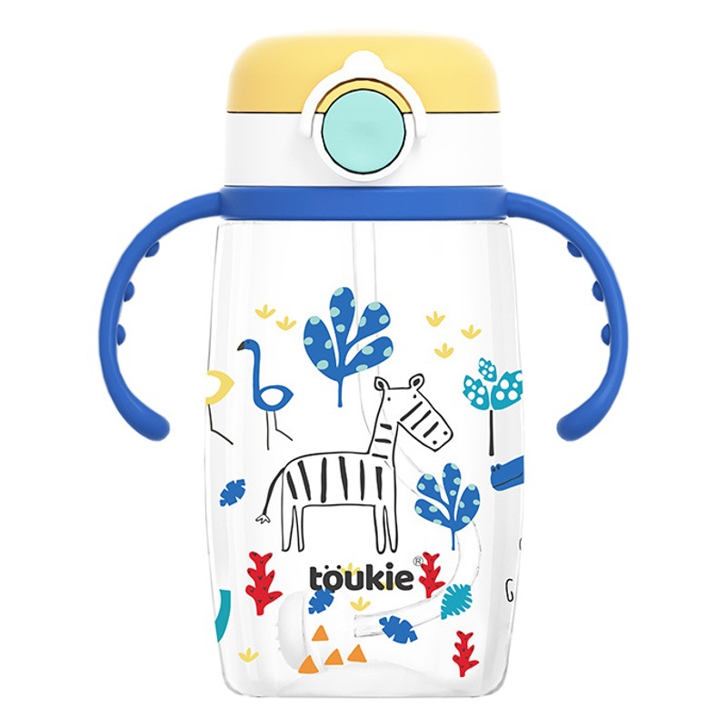 Copa regordete taza portátil bebé especial taza de paja taza de agua resistente a la caída de alto aspecto taza de dibujos animados