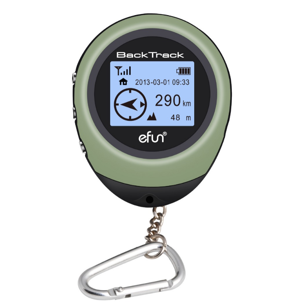 638L型户外旅行GPS定位器 EFUN手持防迷路导航 定位寻路宝