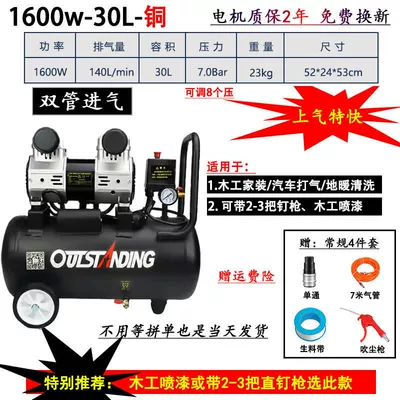 Pump Woodworking Spray Painting – Hava kompressorları - black-king-kong-copper-1600w-30l