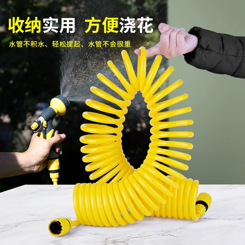 Полив цветов, полив овощей, мойка автомобилей, смывной водяной пистолет, насадка для душа, пружинная телескопическая водопроводная труба, садовая спринклерная насадка, артефакт для полива сада
