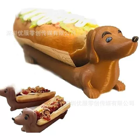Забавная поднос хот-дога Dachshund Tray с таксой