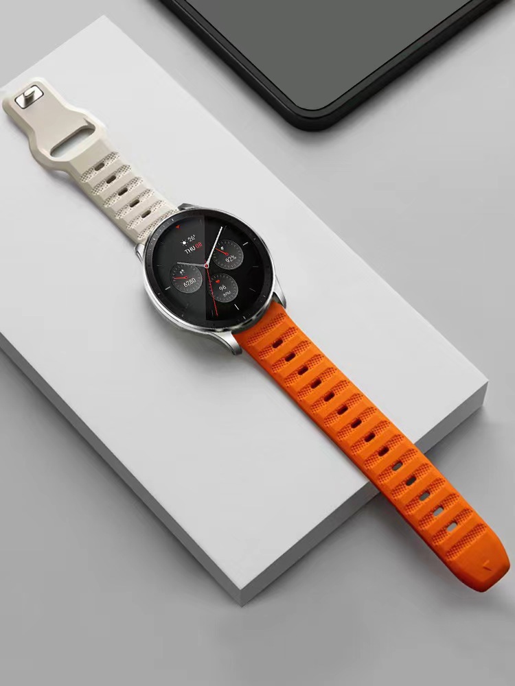 Suitable for Samsung watch5 with dot pattern 20mm strap and Huawei Honor 22mm silicone replacement strap undefined