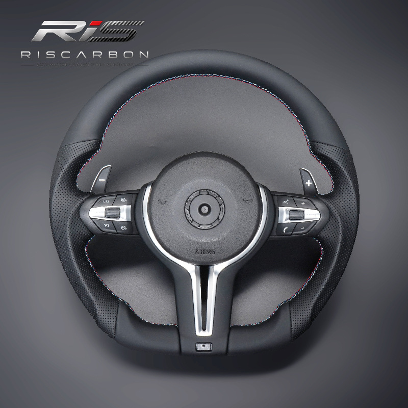 Compatible with BMW flat-bottom steering wheel F30F10F11F15F16F20F25F48F01E70E71E84E87E90