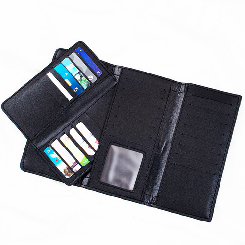 New Women's Long Wallet Solid Color INS Flower Simple Fashion Coin Purse Niche Canvas Retro Wallet
