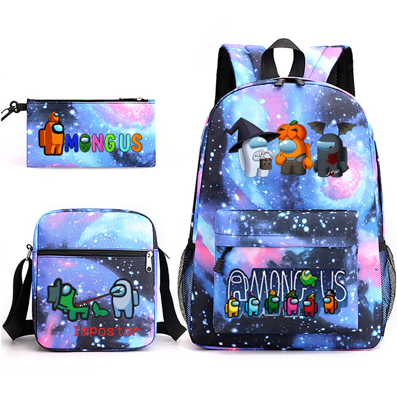Entre nosotros tres piezas mochila Juego periférico anime a lo largo de nosotros