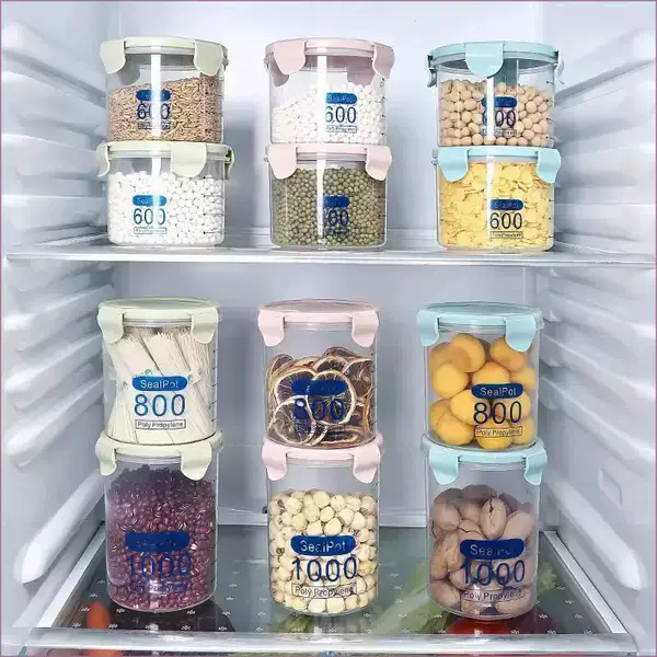 Storage Boxes and Containers for Refrigerator, Grain Storage, Food Storage, and Refrigerator Preservation