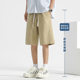 Pure Cotton Tooling Shorts Men's Summer Thin Pants Men's Basketball Sports Pants khaki Pants Casual Pants