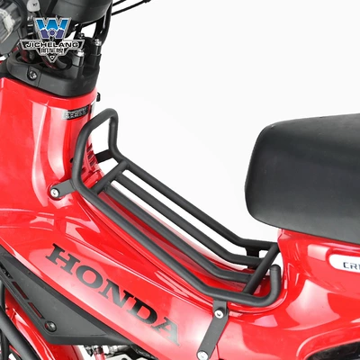 parts carbon steel, Motorcycle bumper - middle-shelf-round-tube-thickened-carbon-steel