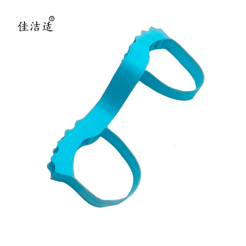 硅胶弹力带美腿器腿型脚趾矫正带足弓训练器臀圈拉力圈健身阻力带|undefined