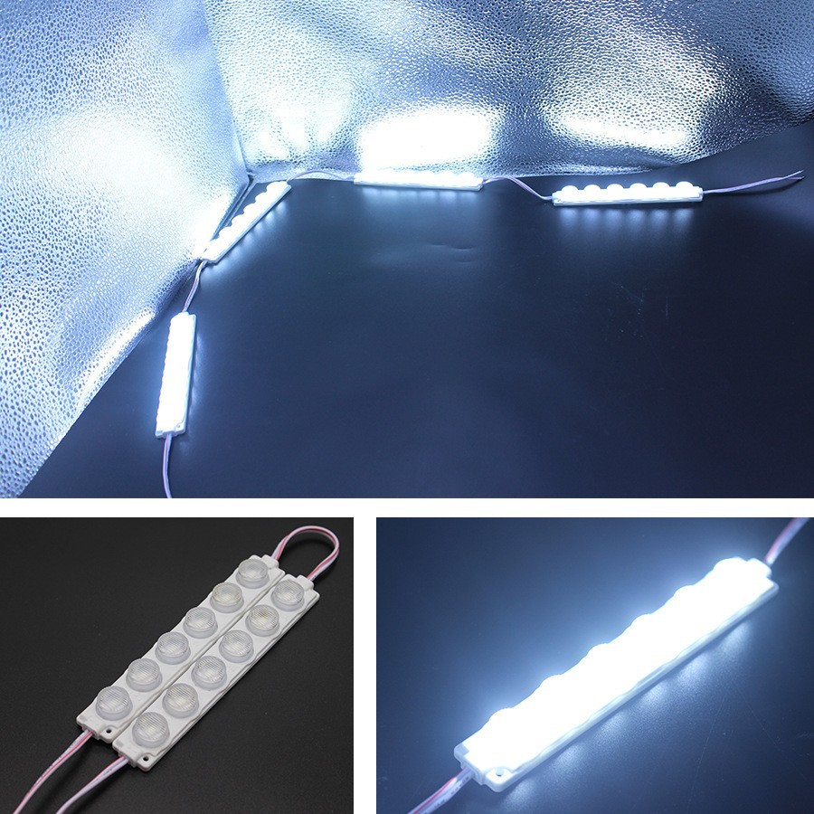 广告灯箱28356灯侧发光led光源模组12V 24V LED灯组模块注塑模组-阿里巴巴