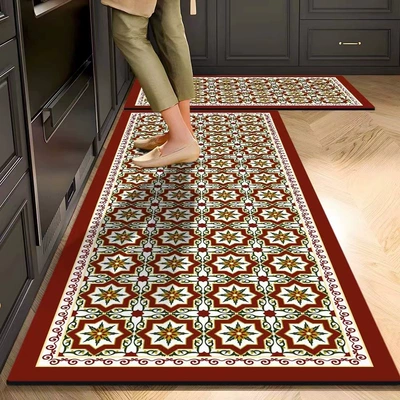 Avtomobil döşəmə paspasları Home Kitchen Stain-Resistant, Water-Absorbing and - rytc-58-technical-cloth-rubber-sole-40x-60cm-one-piece