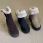 磨砂新款冬季保暖雪地靴