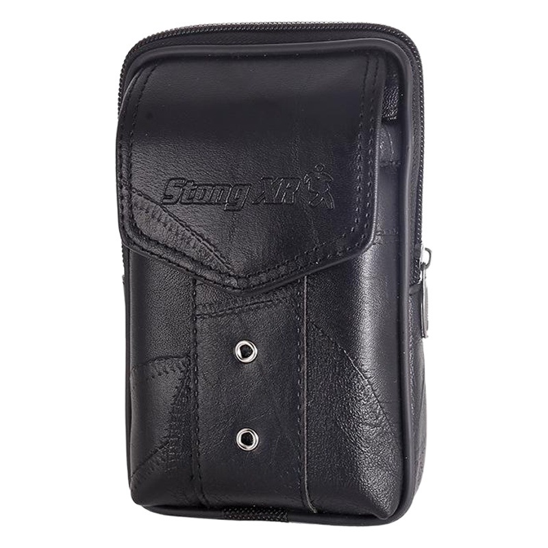 Multi-functional men's construction site farmland sports bag waist bag wearing belt large capacity cigarette coin purse mobile phone bag