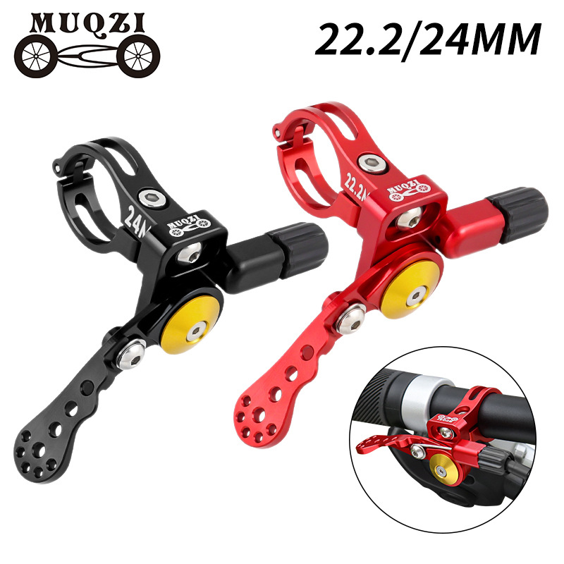 Muqzi Bicycle Adjustable Seat Tube Wire Controller Mountain Road Bike Internal and External Wiring Seat Post 22.2/24mm