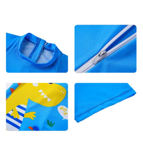 Children's swimwear for boys, medium and large children, 2025 new boy's quick-drying swimsuit, baby sun protection one-piece swim gear