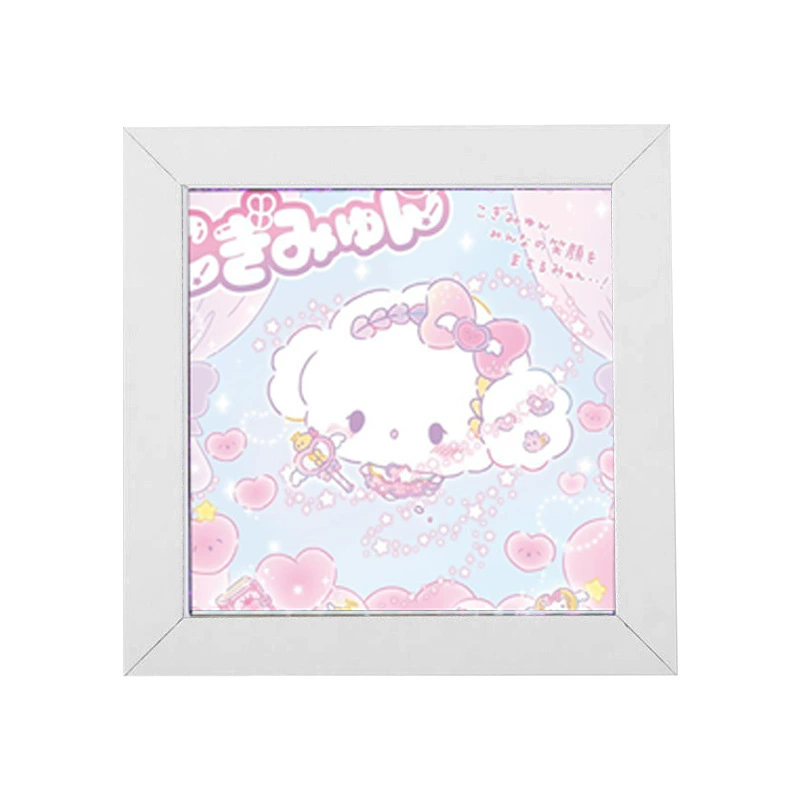 5D алмазная мозаика Cinnamoroll, в рамке 15×15 см для детей, набор DIY, в OPP-пакете