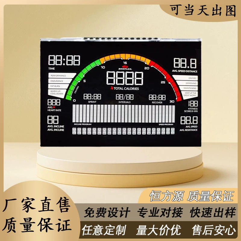 [Производственная настройка] Цветной ЖК-модуль с VA-сегментным кодированием, многоцветный ЖК-дисплей малого размера с чернильным экраном