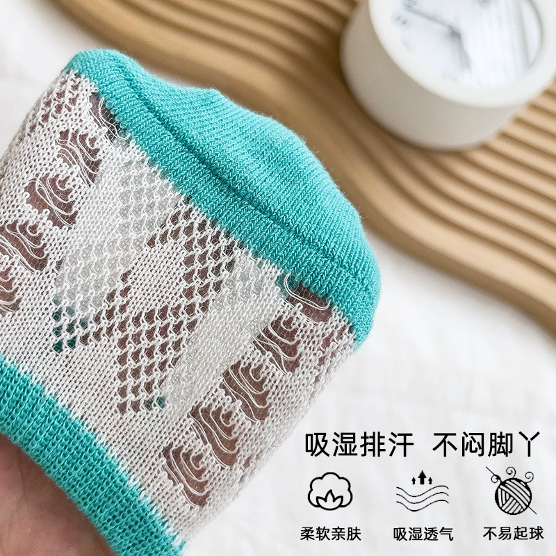Children's summer thin breathable socks