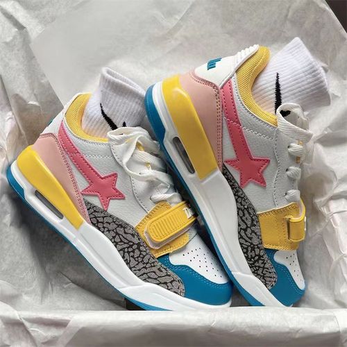 National trend ins style star air cushion shoes for women niche original couple versatile student running light sports shoes for men and women