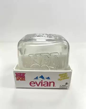 【large 8cm】collaboration squeeze toy - transparent white