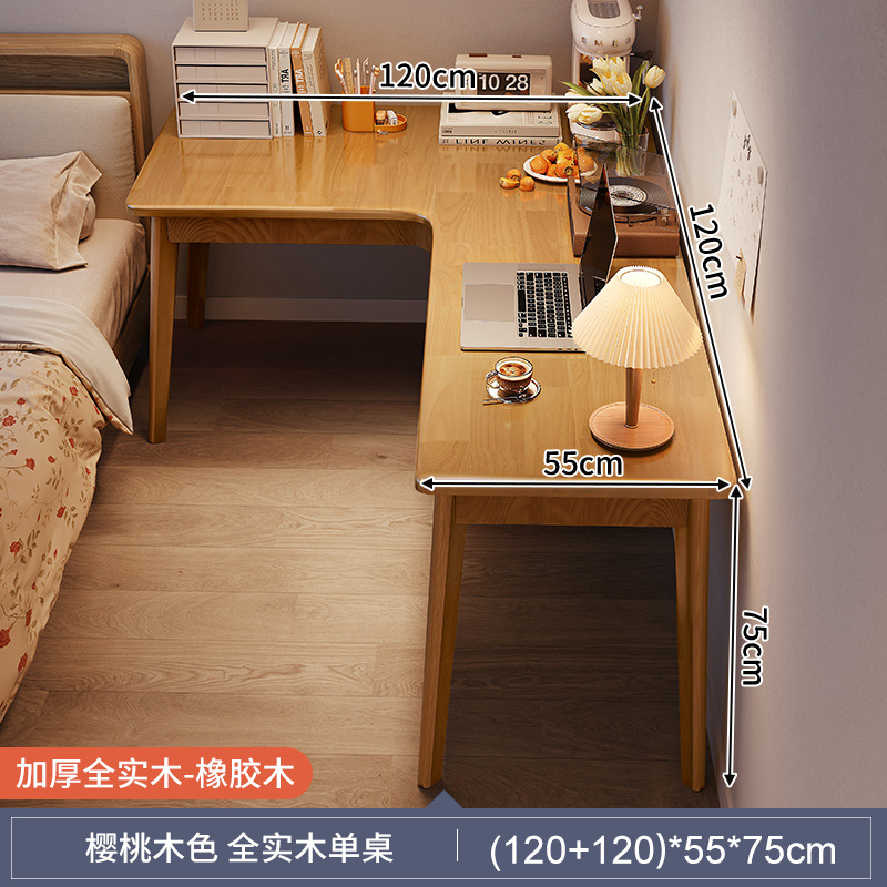 Escritorio de esquina escritorio de escritorio dormitorio escritorio de escritorio de computadora de esquina L-shaped bedside