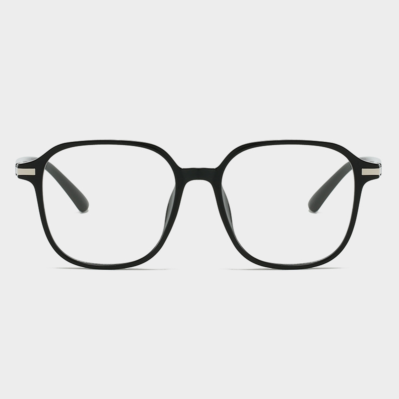1287 new anti-blue light square glasses frame for men and women without makeup big face slimming fashion all-match myopia with degree 1287 new anti-blue light square glasses frame for men and women without makeup big face slimming fashion all-match myopia with degree
