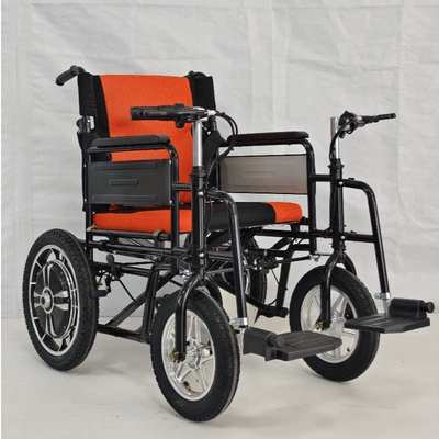 Electric Mobility Scooter, Front-Wheel Drive, Qatlanan elektrik velosipedlər - equipped-with-4820-lithium-battery