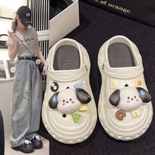 DIY ��׶���ЬŮ��2024�¿��⴩���ļ���������ЬŮ��ͷЬ����