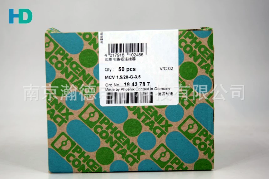 Разъем штекерный PHOENIX MCV 1,5/20-G-3, 5-PCB гнездо 1843787