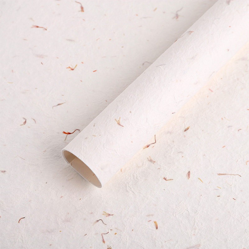 Nuevo papel de pétalo desmenuzado, papel de estilo, papel de embalaje de ramo, papel de embalaje de flores de alta calidad, papel Dongba, papel floral, lote