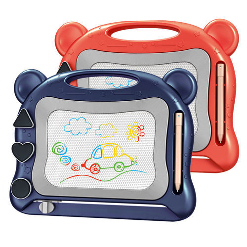 Wholesale magnetic children's drawing board, baby intelligence early education toy, erasable colorful cartoon doodle painting and writing board