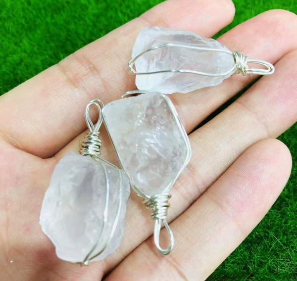 White white crystal