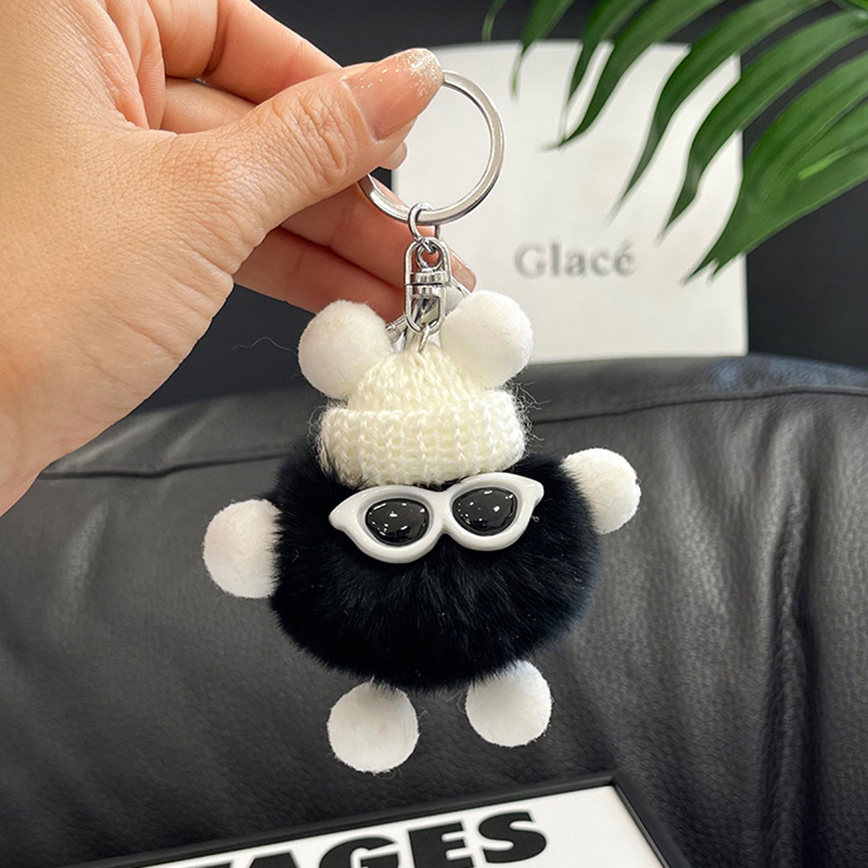 Nueva mascota Linda pequeña Cerda monstruo muñeca colgante anti-perdida llavero mochila colgante felpa Super lindo regalo
