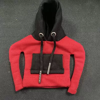 Sürətlər qutusu və əl tormozu başlıqları, Hooded Clothing Cover Car - car-stall-small-sweater-stitching-red-black-pocket