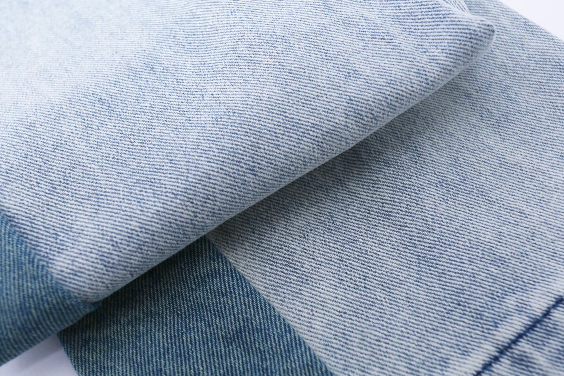 American Style Simple Vintage Color Block Denim Pants Loose Street Washed Frayed Flared Jeans_mkmklike.com