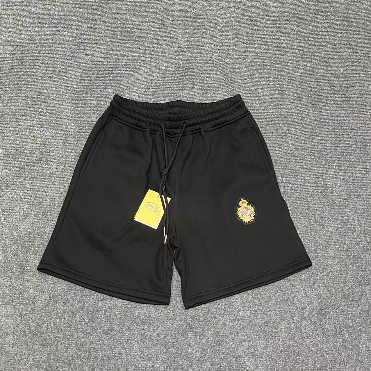 Marca de moda Alcatraz tira reflectante letra impresa camiseta de mangas cortas para hombres y mujeres callejera pantalones cortos casuales set Old Money Style