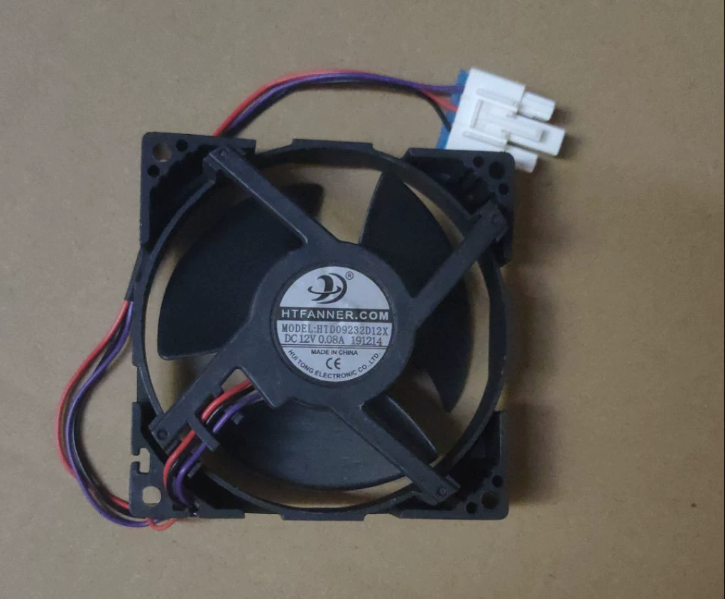 Подходит для вентилятора холодильника, охлаждающего и морозильного вентилятора МОДЕЛЬ: HTD09232D12X DC12C