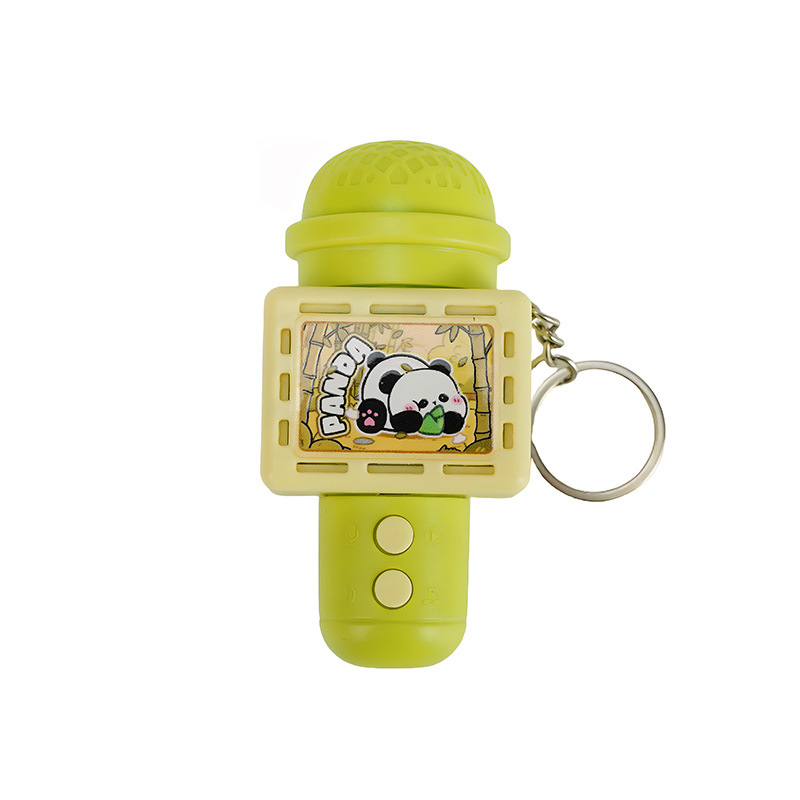 Microphone recorder [green] bagged