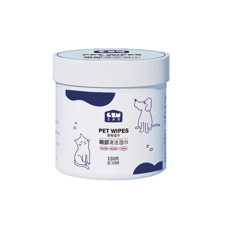 Toallitas para mascotas toallitas lagrimales para ojos gato perro Bichon Bomei eliminar las marcas lagrimales limpie los ojos limpieza sin lavado