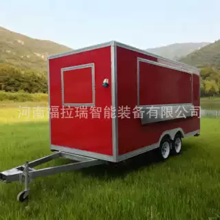 跨境商业街餐车夜市美食户外商场冷饮售卖车景区移动摆摊车小吃车
